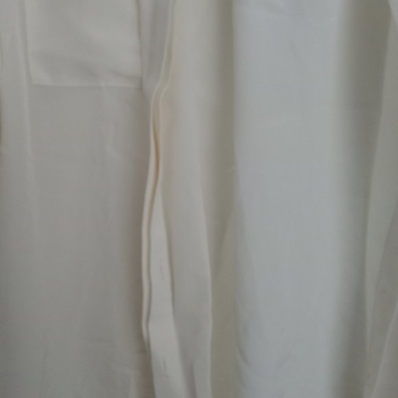 Ivory Silk Garnet Hill blouse - Picture 4 of 4